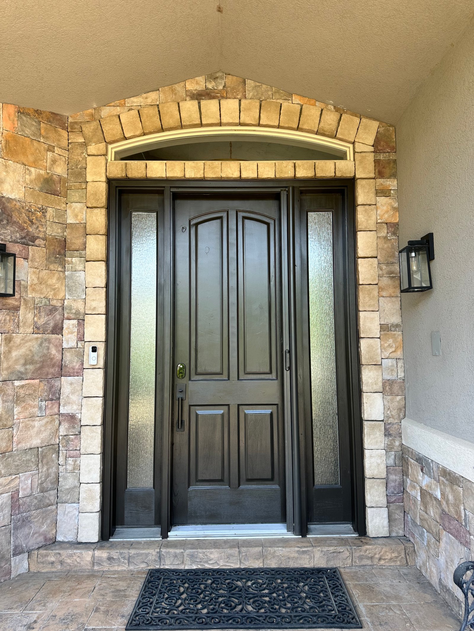 Residential Exterior Painting – Front Entry Door Restoration
