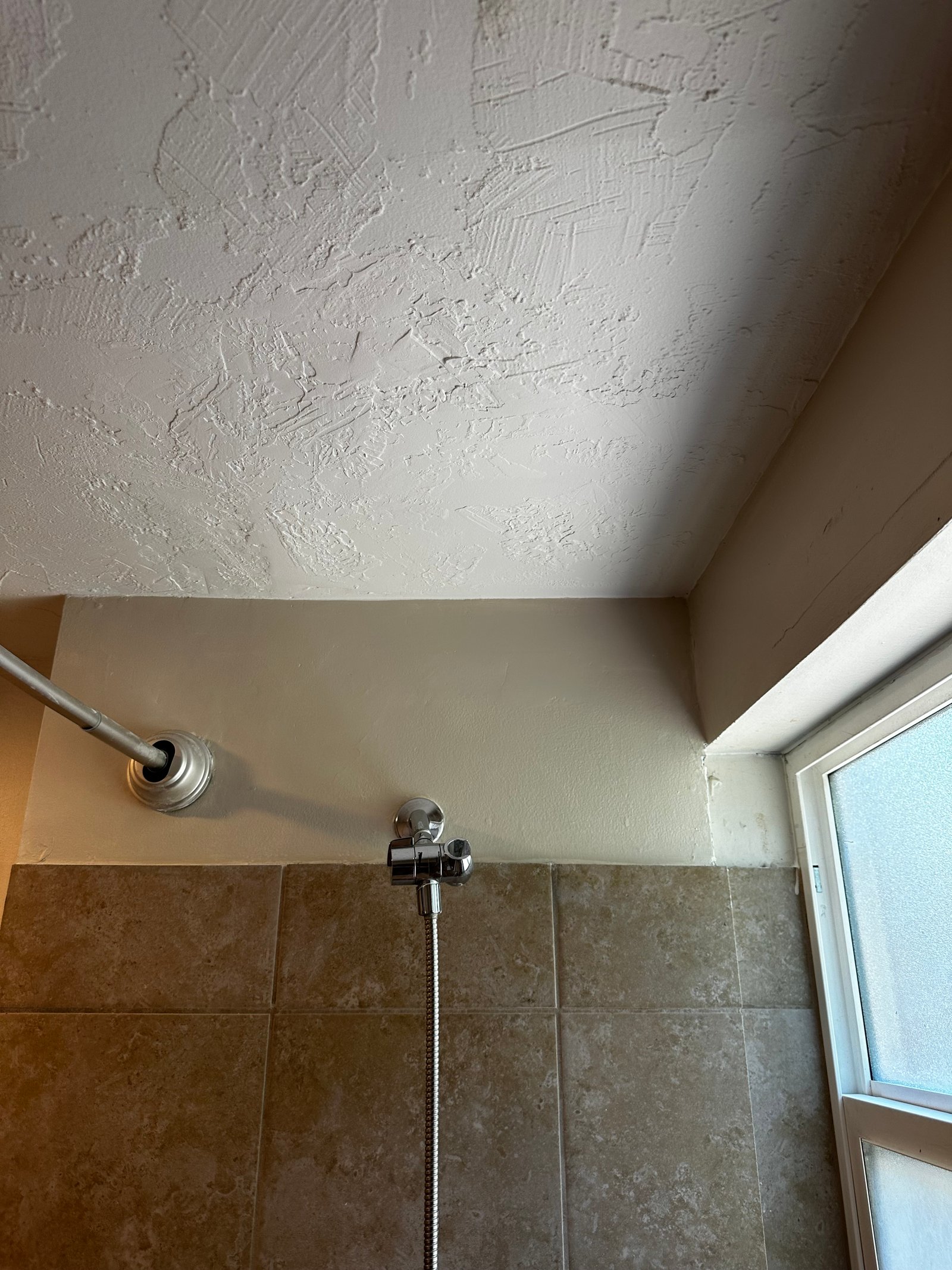 Bathroom Ceiling Restoration – Drywall Repair, Texture & Painting