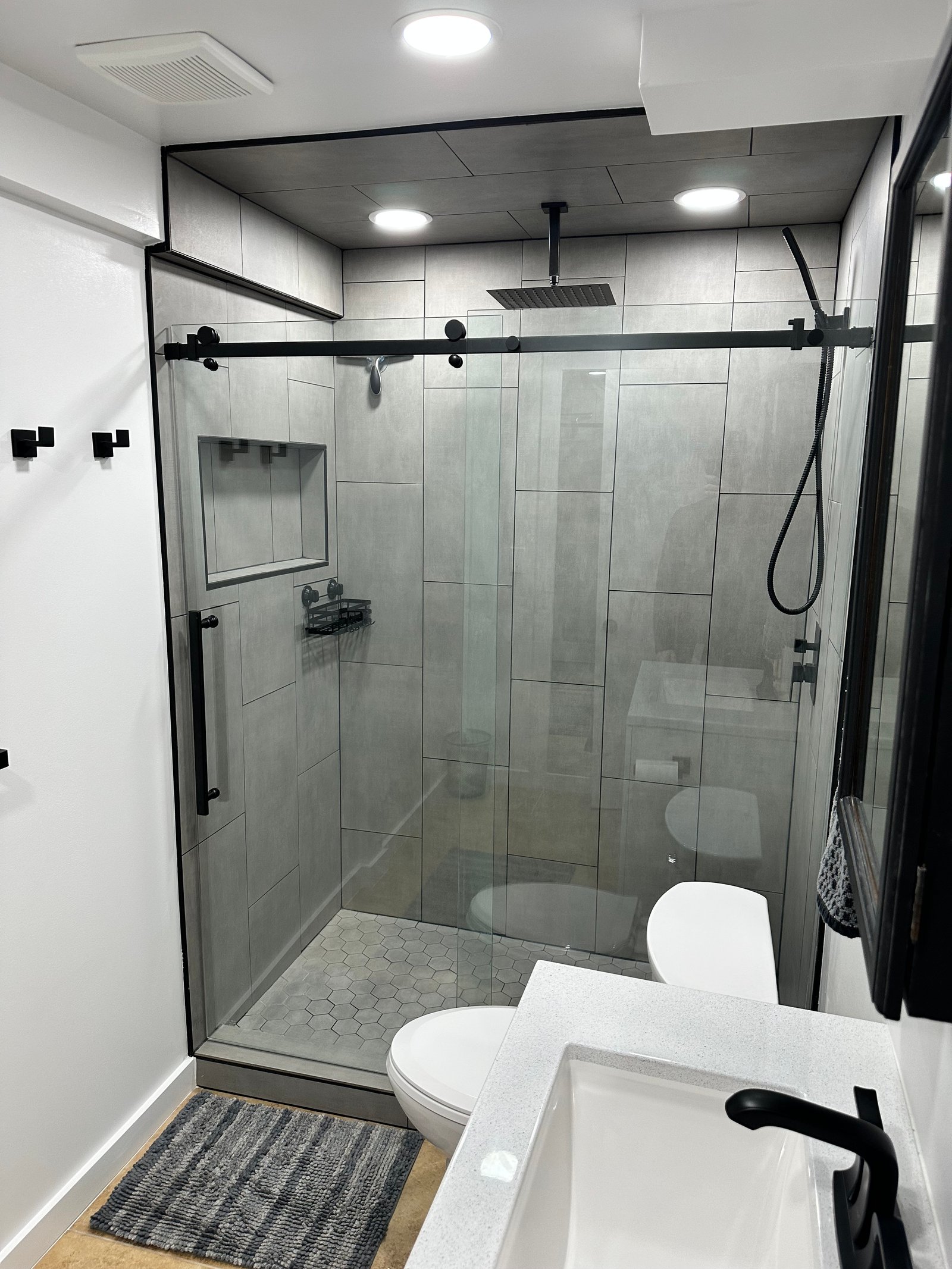 Full Bathroom Remodel - Custom Walk-In Shower