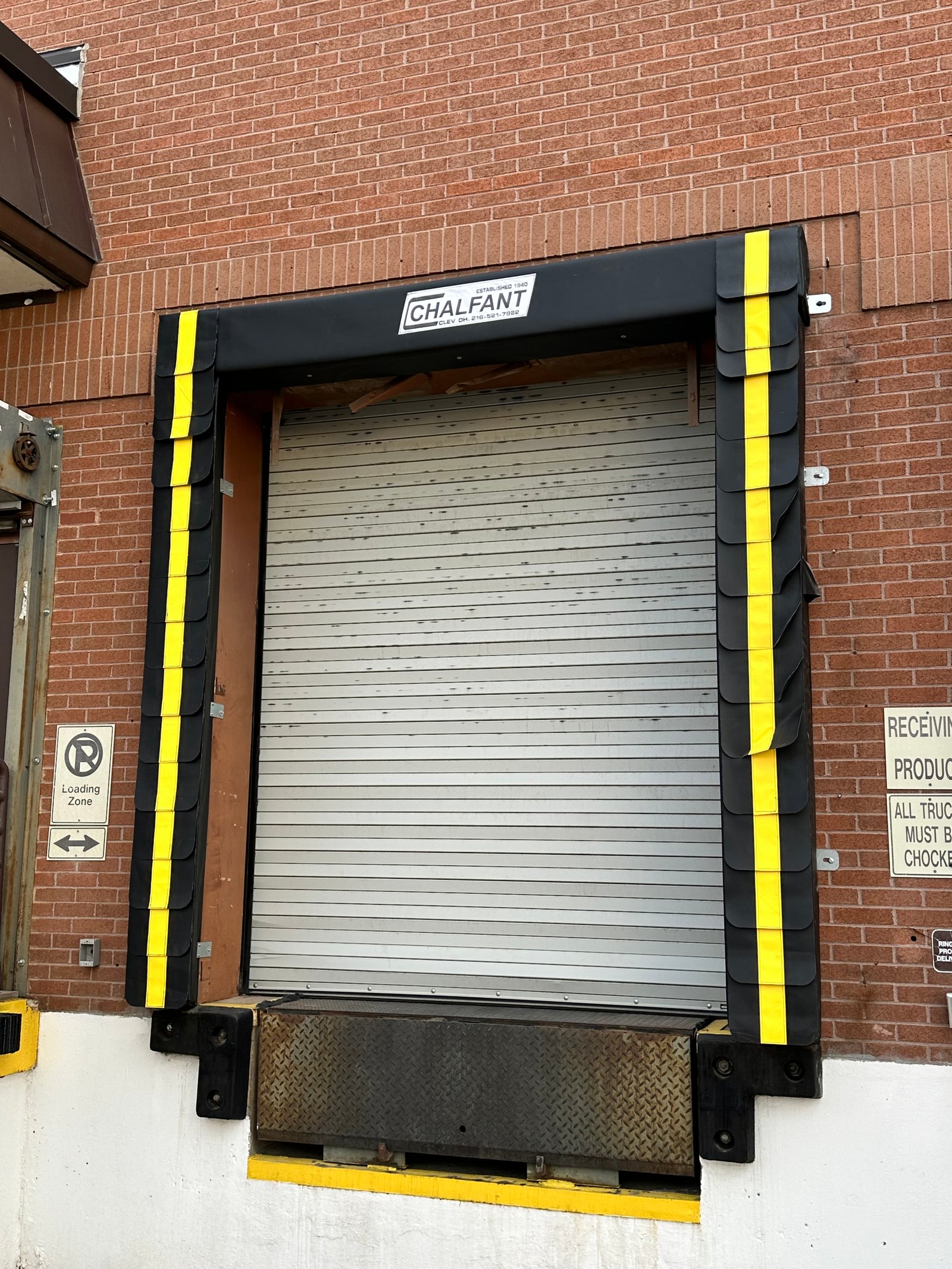 Commercial Loading Dock Seal Installation