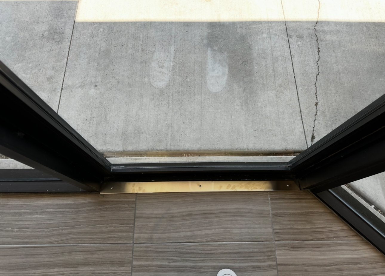 Doorway Transition Strip Installation